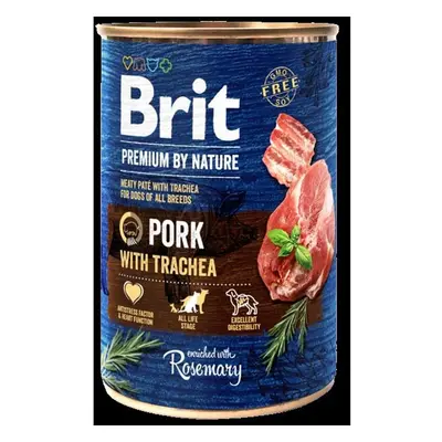 Brit Premium by Nature Pork with Trachea konzerva pro psy