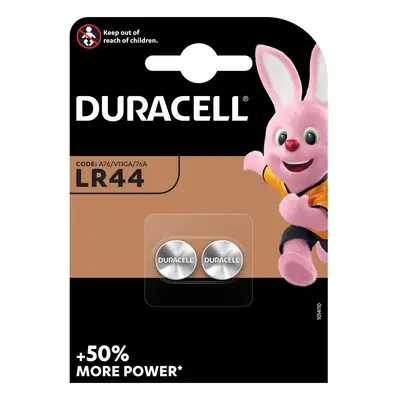 Duracell Alkalická knoflíková baterie LR44