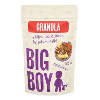 Big Boy Proteinová granola s bílou čokoládou by @Kamilasikl