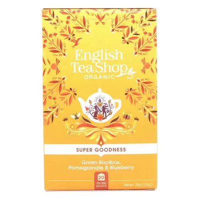 English Tea Shop BIO Zelený rooibos, granát jablko a borůvka