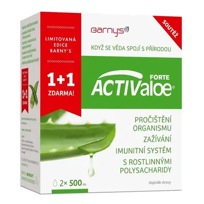 Barnys ACTIValoe FORTE 2x500ml limitovaná edice