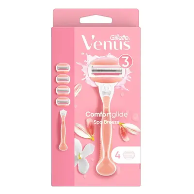 Gillette Venus ComfortGlide Spa Breeze Holicí strojek + 4 holicí hlavice