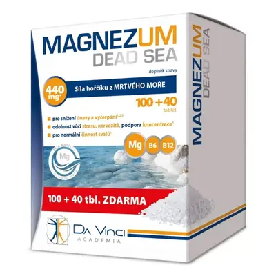 Magnezum Dead Sea Da Vinci Academia tbl.100+40