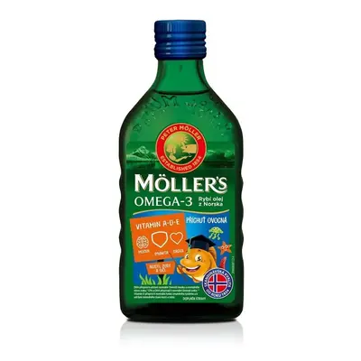 Mollers Omega 3 Ovocná příchuť 250ml