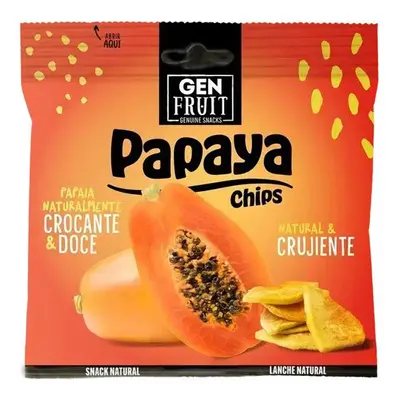 Gen Fruit Papájové chipsy natural