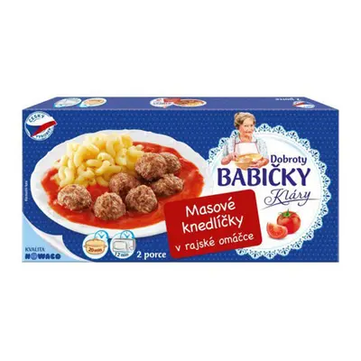 Nowaco Od babičky Kláry Masové knedlíčky v rajské omáčce