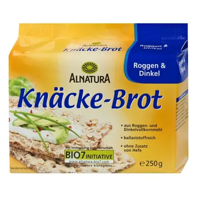 Alnatura BIO Knäckebrot z celozrnné žitné a špaldové mouky