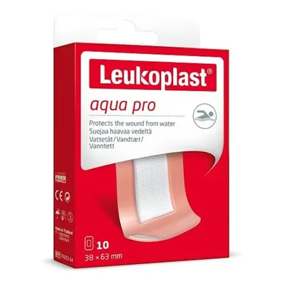 Leukoplast Aqua Pro náplast voděodol.38x63mm 10ks