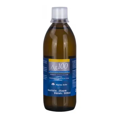 Koloidní stříbro Ag100 25ppm 500ml