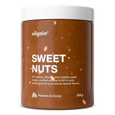 Vilgain Sweet Nuts arašídový krém s kakaem