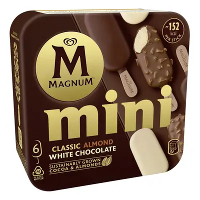 Magnum Mini Classic Almond White nanuk multipack (6×55 ml)