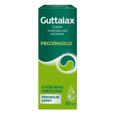 GUTTALAX 7,5MG/ML Perorální kapky, roztok 1X30ML