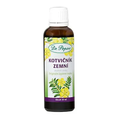 Dr.Popov Kapky bylinné Kotvičník zemní 50ml