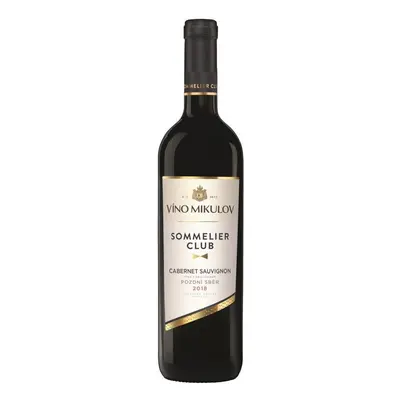 Víno Mikulov Sommelier Club Cabernet Sauvignon pozdní sběr