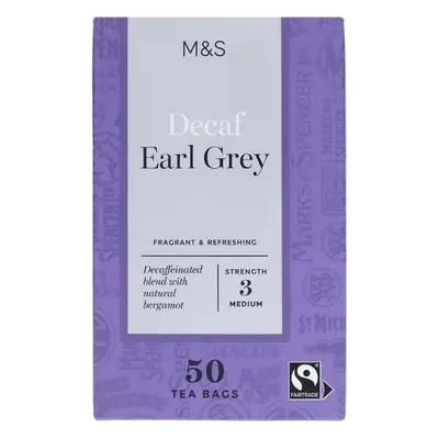 Marks & Spencer Porcovaný aromatizovaný čaj Earl Grey bez kofeinu