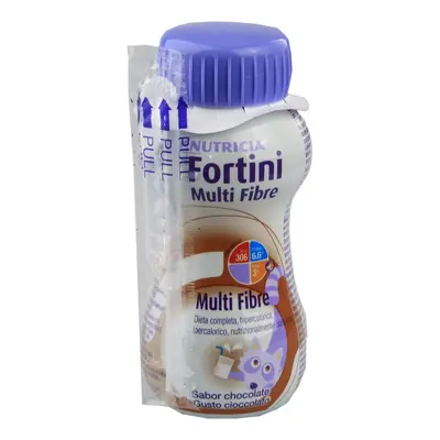 FORTINI PRO DĚTI S VLÁKNINOU, ČOKOLÁDOVÁ PŘÍCHUŤ perorální roztok 1X200ML