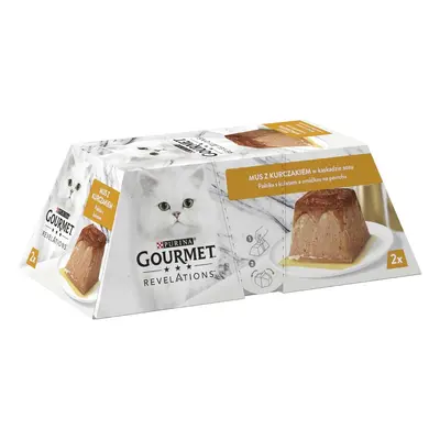 Gourmet Revelations kuřecí paštika pro kočky (2×57 g)