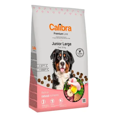 Calibra Dog Premium Line granule pro mladé psy velkých plemen s kuřecím