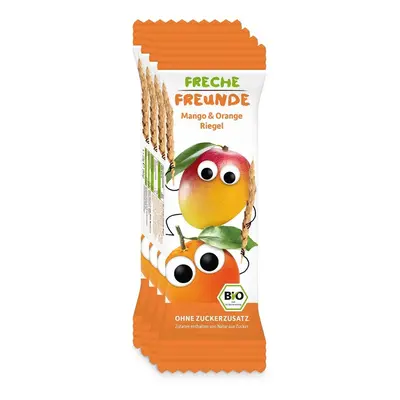 Freche Freunde BIO Ovocná tyčinka mango a pomeranč (4×23g)