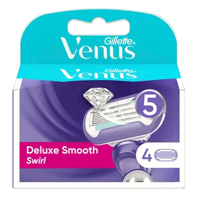 Gillette Venus Deluxe Smooth Swirl Náhradní holicí hlavice