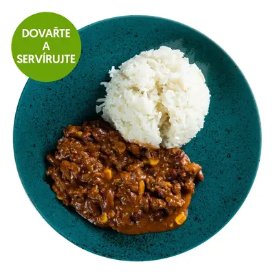 Chilli con carne, jasmínová rýže od Petra Bureše