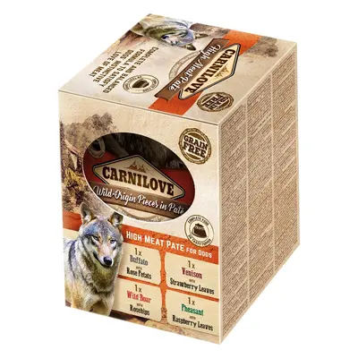 Carnilove Paté kapsičky pro psy multipack (4×0,3 kg)