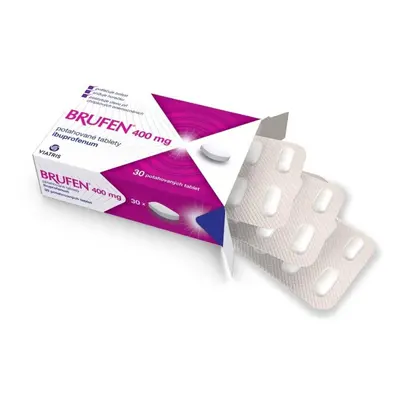 BRUFEN 400MG Potahovaná tableta 30