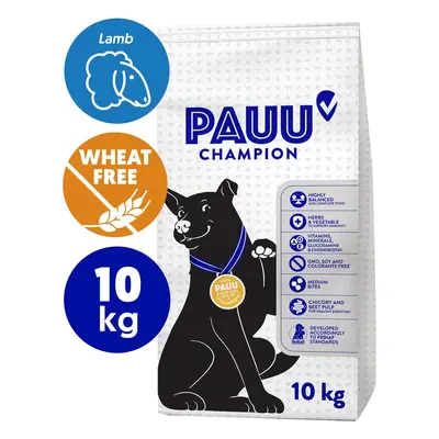 Pauu Champion Sensitive monoprotein granule s čerstvým jehněčím a rýží pro psy