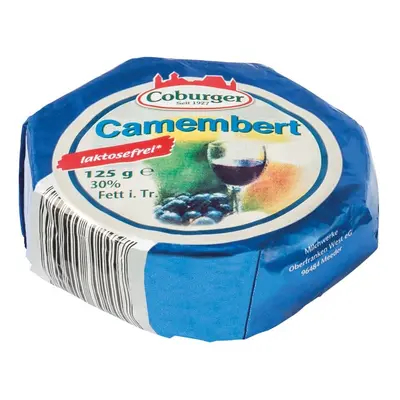 Coburger Camembert 30% se sníženým obsahem laktózy