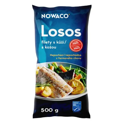 Nowaco MSC Losos gorbuša filet bez kostí