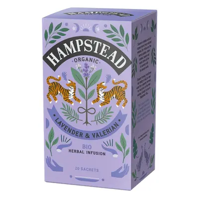 Hampstead Tea BIO Bylinný čaj s levandulí a kozlíkem