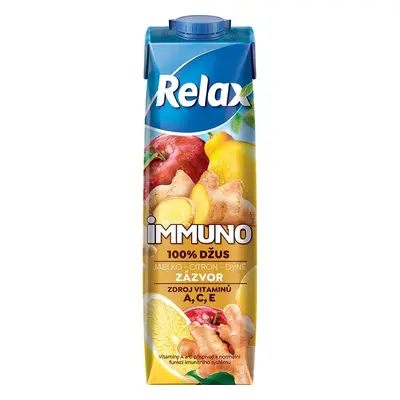 Relax Immuno 100% džus jablko, citron, dýně a zázvor​