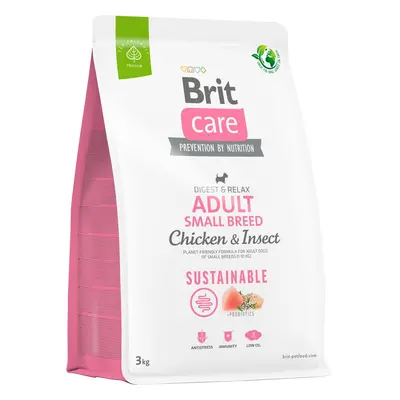 Brit Care Dog Sustainable Adult Small Breed Chicken & Insect pro psy