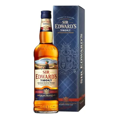 Sir Edward´s Smoky Blended Scotch Whisky 40% dárkové balení