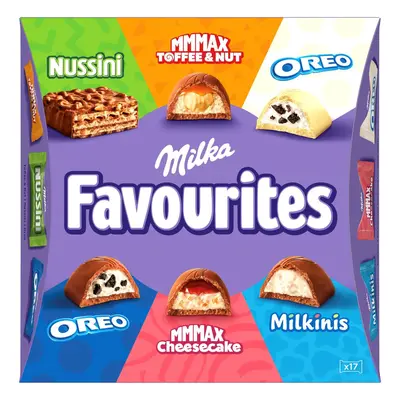 Milka Favourites kolekce čokolád