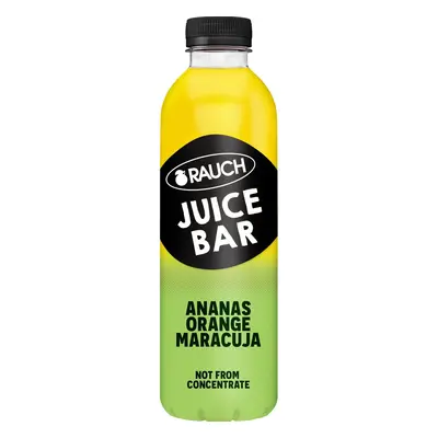 Rauch Juice Bar vegan Ananas, maracuja a pomeranč