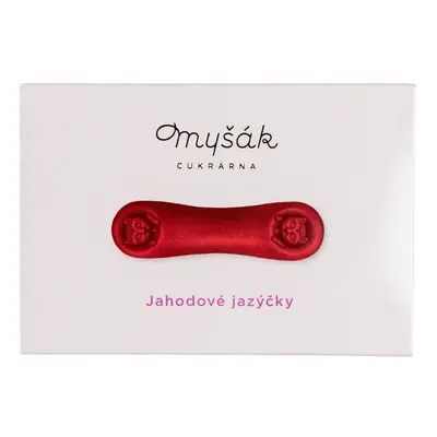 Cukrárna Myšák Čokoládové jahodové jazýčky