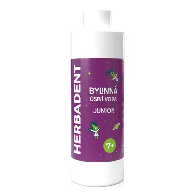 Herbadent Junior Bylinná ústní voda spearmint 7+