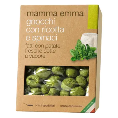 Mamma Emma Gnocchi s ricottou a špenátem z čerstvých brambor