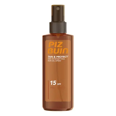 Piz Buin Tan & Protect olejový sprej SPF 15