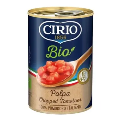 Cirio BIO Rajčata loupaná krájená