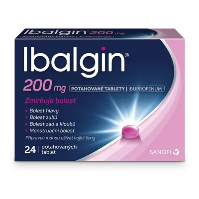 IBALGIN 200MG Potahovaná tableta 24