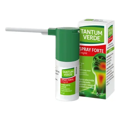 TANTUM VERDE SPRAY FORTE 3MG/ML Orální sprej, roztok 15ML