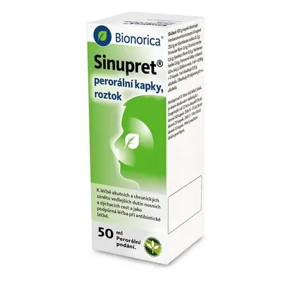 SINUPRET Perorální kapky, roztok 50ML