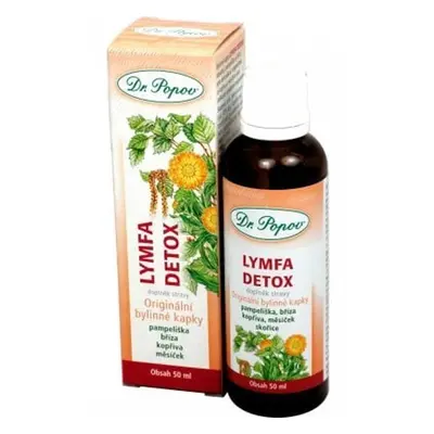 Dr.Popov Kapky bylinné Lymfa-Detox 50ml