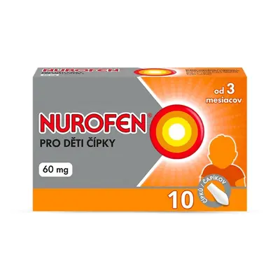 NUROFEN PRO DĚTI 60MG čípek 10