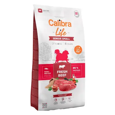 Calibra Dog Life granule pro starší psy malých plemen s hovězím