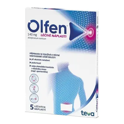 OLFEN 140MG Léčivá náplast 5