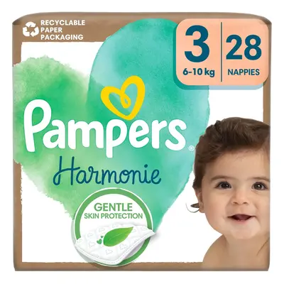 Pampers Harmonie Baby dětské plenky velikost 3 (6–10 kg)