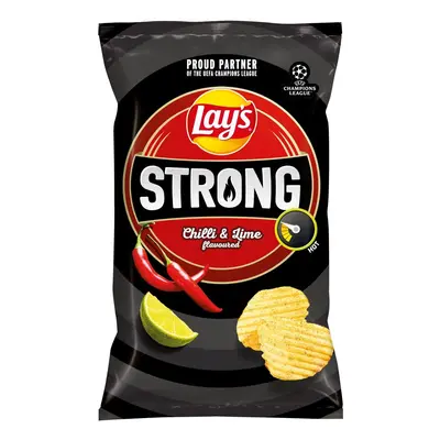 Lay's Max Strong s příchutí chilli a limetky